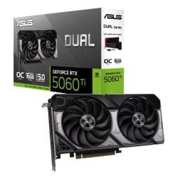 ASUS Dual GeForce RTX™ 5060 Ti 16GB GDDR7 OC Edition