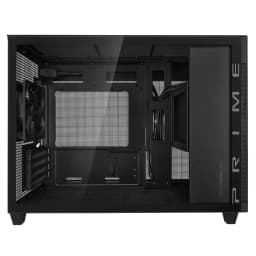 ASUS Prime AP201 Tempered Glass MicroATX Gaming Case - BLACK