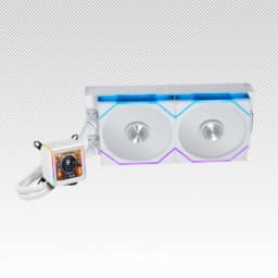 Lian Li Galahad II LCD 280 White with TL 140 Wireless fans