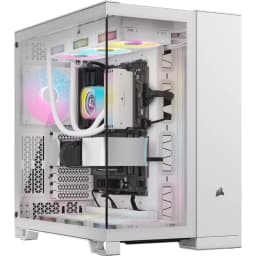 CORSAIR CASE 6500X TEMPERED GLASS MID-TOWER, WHITE