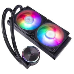 COOLER MASTER MasterLiquid PL240 Flux CPU Liquid Cooler