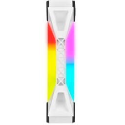 CORSAIR iCUE QL120 RGB 120mm PWM White Fan — Single Pack