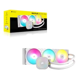 CORSAIR NAUTILUS 360 RS ARGB Liquid CPU Cooler - White