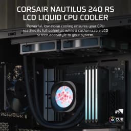 CORSAIR NAUTILUS 240 RS LCD Liquid CPU Cooler