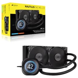 CORSAIR NAUTILUS 240 RS LCD Liquid CPU Cooler