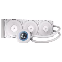 CORSAIR NAUTILUS 360 RS LCD Liquid CPU Cooler - White