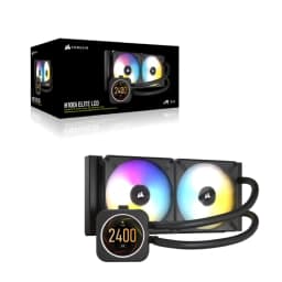 CORSAIR iCUE H100i ELITE LCD Display Liquid CPU Cooler