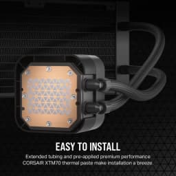 CORSAIR iCUE H100i ELITE LCD XT Display Liquid CPU Cooler