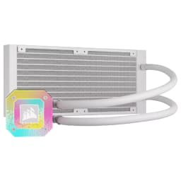 CORSAIR iCUE H100i ELITE CAPELLIX XT Liquid CPU Cooler, White
