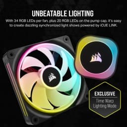 CORSAIR iCUE LINK H100i RGB AIO Liquid CPU Cooler