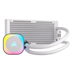 CORSAIR iCUE LINK H100i RGB AIO Liquid CPU Cooler - White