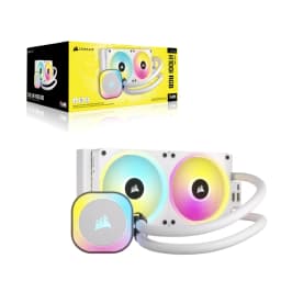 CORSAIR iCUE LINK H100i RGB AIO Liquid CPU Cooler - White