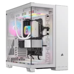 CORSAIR iCUE LINK 6500X RGB Mid-Tower ATX Dual Chamber PC Case - White