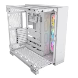 CORSAIR iCUE LINK 6500X RGB Mid-Tower ATX Dual Chamber PC Case - White