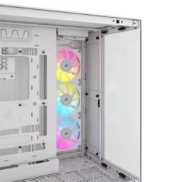 CORSAIR iCUE LINK 6500X RGB Mid-Tower ATX Dual Chamber PC Case - White