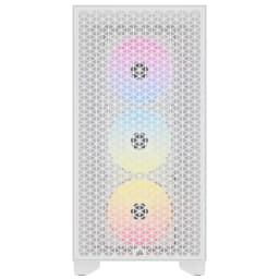 CORSAIR 3000D RGB AIRFLOW Mid-Tower PC Case - White