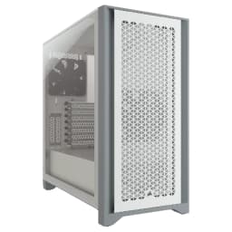 CORSAIR 4000D AIRFLOW Tempered Glass Mid-Tower ATX Case — White