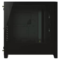 CORSAIR iCUE 4000X RGB Tempered Glass Mid-Tower ATX Case — Black