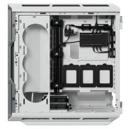 CORSAIR iCUE 5000T RGB Tempered Glass Mid-Tower ATX PC Case — White