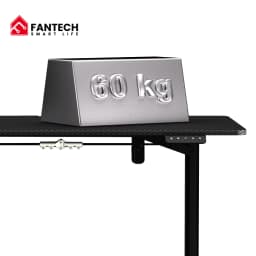 FANTECH WORKSTATION WS311 Adjustable Rising Desk Black