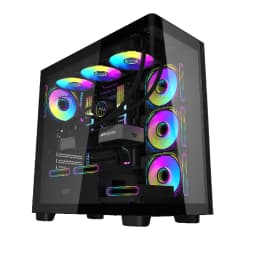 DARKFLASH DS900G ATX PC Case Black