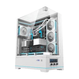 DARKFLASH DY450L Pro ATX PC Case White