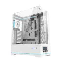 DARKFLASH DY450L Pro ATX PC Case White