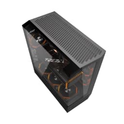 DARKFLASH DY460 ATX PC Case - BLACK