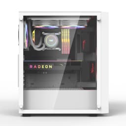 DARKFLASH DK260 Air ATX PC Case White