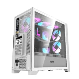 DARKFLASH DRX90 Glass ATX PC Case White