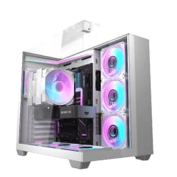 DARKFLASH TH285 ATX PC Case White