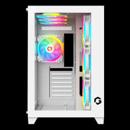 GAMEON Emperor Artic Series Mid Tower Gaming Case - White