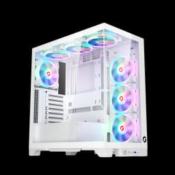 GAMEON Emperor Arctic IV Series Mid Tower Gaming Case - White