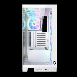 GAMEON Emperor Arctic IV Series Mid Tower Gaming Case - White