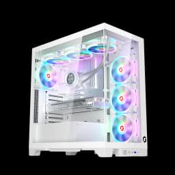 GAMEON Emperor Arctic IV Series Mid Tower Gaming Case - White