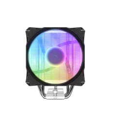 Darkflash Storm Z4 ARGB Air CPU Cooler with PWM Control, Supports Latest Intel: 1700 AMD: AM5, 4* Copper Heat Pipes, 200W TDP, Up to 1600 rpm Fan Speed, Aluminum Fins, Low Noise 24.3 dBA CPU Cooler
