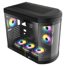 Tortox Vidrio ATX Full Tower Case Black