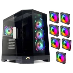 Tortox Prism ATX Full Tower Case Black