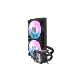 Darkflash DV240S-240mm AIO ARGB Liquid CPU Cooler - BLACK