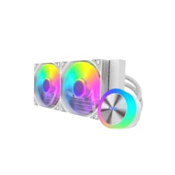 DARKFLASH DG240 Liquid CPU Cooler - WHITE