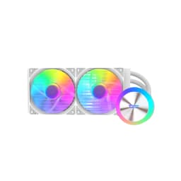 DARKFLASH DG240 Liquid CPU Cooler - WHITE