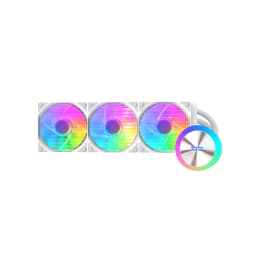Darkflash ARGB DG360 360MM AIO Liquid CPU Cooler - WHITE