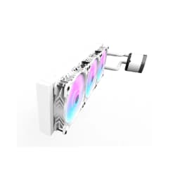 Darkflash DN360 ARGB Liquid CPU, Cooler, Latest Intel 1700 & AMD5, 1800RPM, Low Noise Liquid Cooler - WHITE