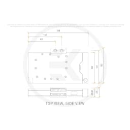 EKWB EK-Quantum Vector² Strix/TUF RTX 4090 D-RGB ABP Set - Nickel + Plexi