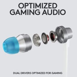 Logitech G333 Wired In Ear Gaming Headset Black