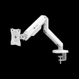 GAMEON GO-5600 Gas Mechanical Spring Monitor Arm For Gaming And Office Use - White