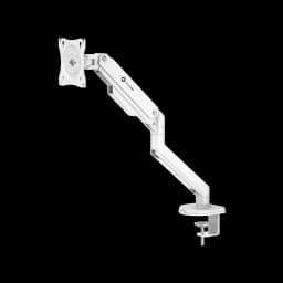 GAMEON GO-5600 Gas Mechanical Spring Monitor Arm For Gaming And Office Use - White