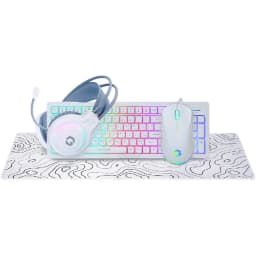 GAMEON GO-CYPHERW-XL-W All-In-One Gaming Combo Set - White