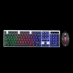GAMEON DOMINION Series GO21KM-B RGB Wired Keyboard & Mouse 2 in 1 Combo - English/Arabic