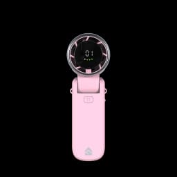 Fantech Life Portable Cooler PAC3 - Kipas Mini 13000 RPM, 100 Speed Adjustment, LCD Display, Powerful Airflow - Pink